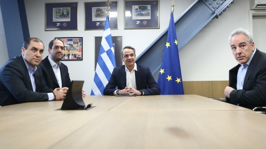 Στο υπουργείο Κλιματικής Κρίσης και Πολιτικής Προστασίας ο Μητσοτάκης