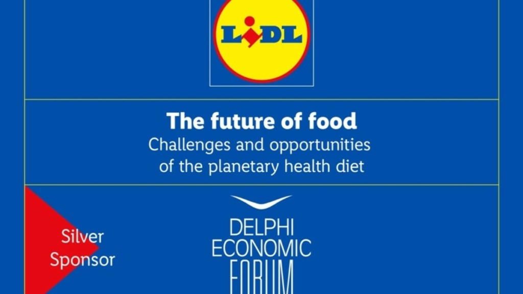 H Lidl Ελλάς παρουσιάζει το Μέλλον της Διατροφής στο Delphi Economic Forum X