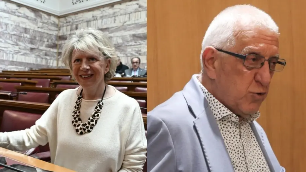 Ακρίτα – Κακλαμάνης: Δύο αδέσποτα σκυλιά βρήκαν στέγη στην Βουλή