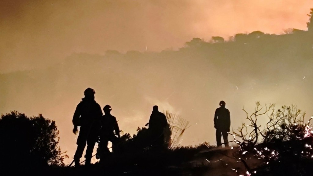Φωτιά στην Κερατέα: Κυκλοφοριακές ρυθμίσεις λόγω της πυρκαγιάς