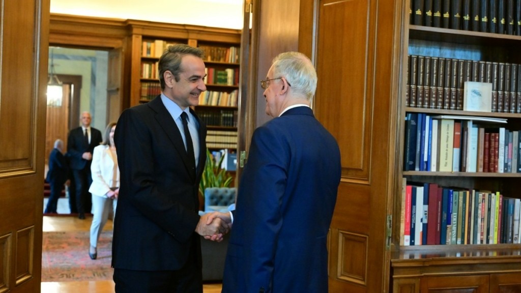 Κυριάκος Μητσοτάκης: Συναντιέται με τον Κωνσταντίνο Τασούλα την Τρίτη 9/9