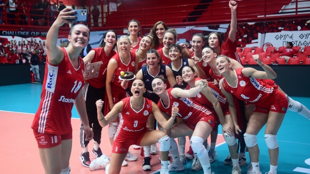 Ολυμπιακός – ΠΑΟΚ 3-0: Έκανε το 1-0 στα Playoffs της Α1 βόλεϊ γυναικών