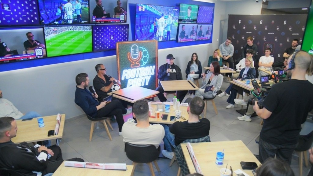 Οικογενειακή υπόθεση το pre-game show του Πάμε Στοίχημα football party by Gazzetta με Λουτσιάνο Ντε Σόουζα και Mc Daddy