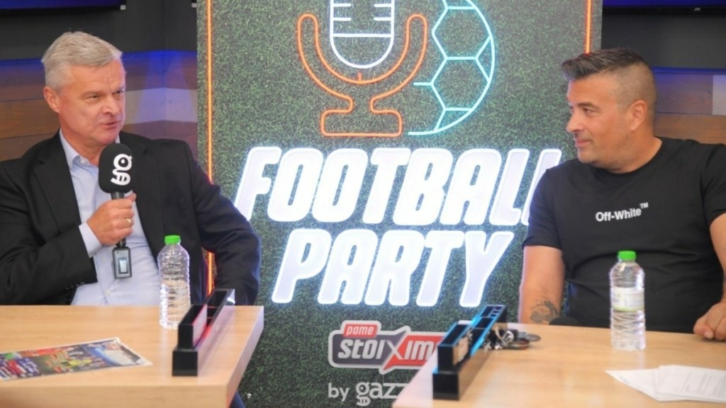 Μοναδικό pre-game show με Κριστόφ Βαζέχα και Γιάννη Αϊβάζη για τα ντέρμπι των playoffs