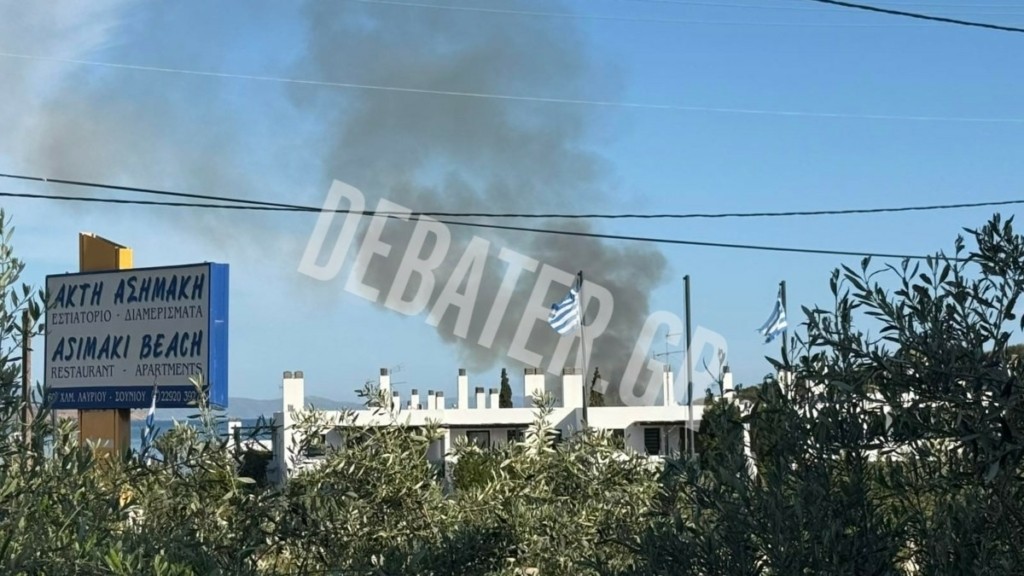 Σούνιο: Φωτιά στην Ακτή Ασημάκη -Τέθηκε άμεσα υπό έλεγχο (Φωτογραφία)