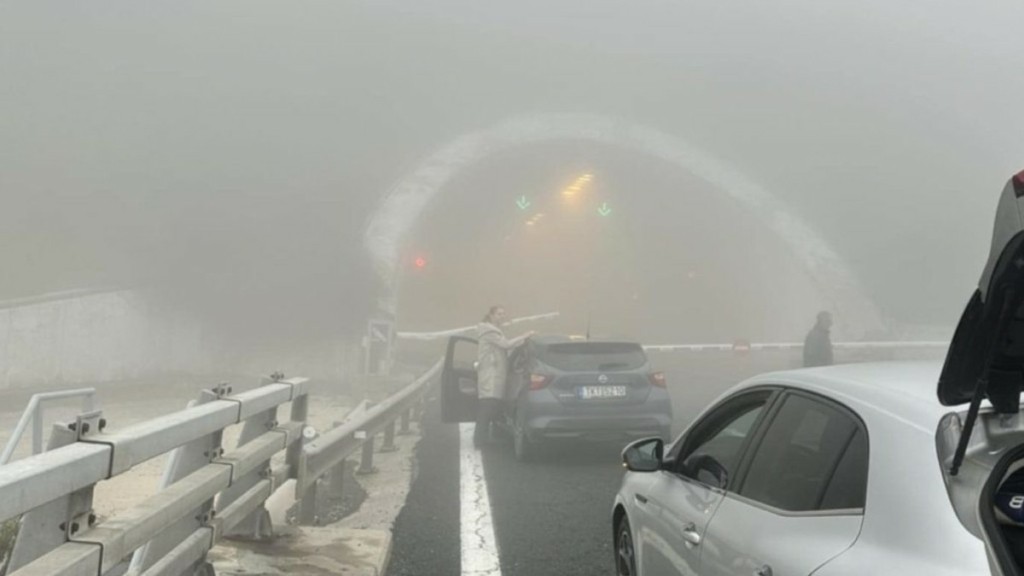 Ανοιχτή η Εγνατία Οδός από Κοζάνη προς Θεσσαλονίκη μετά το δυστύχημα
