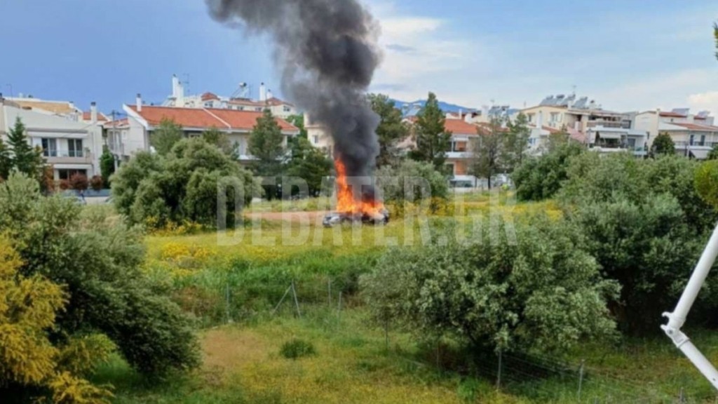 Δολοφονία Γιώργου Μοσχούρη: Βίντεο ντοκουμέντο με το όχημα των εκτελεστών να καίγεται ολοσχερώς