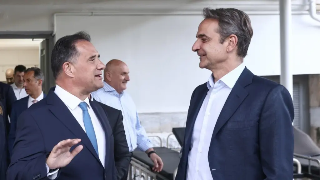 Έλιωσαν οι “πάγοι” ανάμεσα σε Μητσοτάκη και Γεωργιάδη – Σε καλό κλίμα η συνάντησή τους