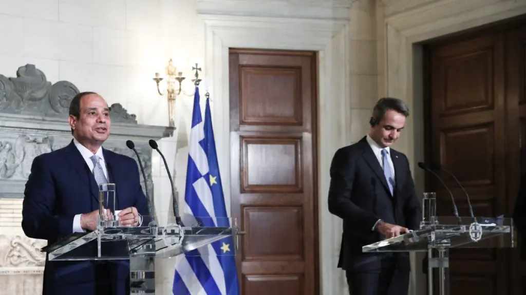 Συνάντηση Μητσοτάκη – Αλ Σίσι στο Μαξίμου: Τι θα συζητήσουν και ποια μηνύματα θα εκπέμψουν