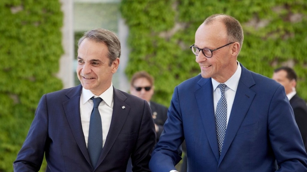 Μητσοτάκης σε Μερτς: “Η Ελλάδα γυρίζει σελίδα, ζήτημα εθνικής ασφάλειας το μεταναστευτικό”