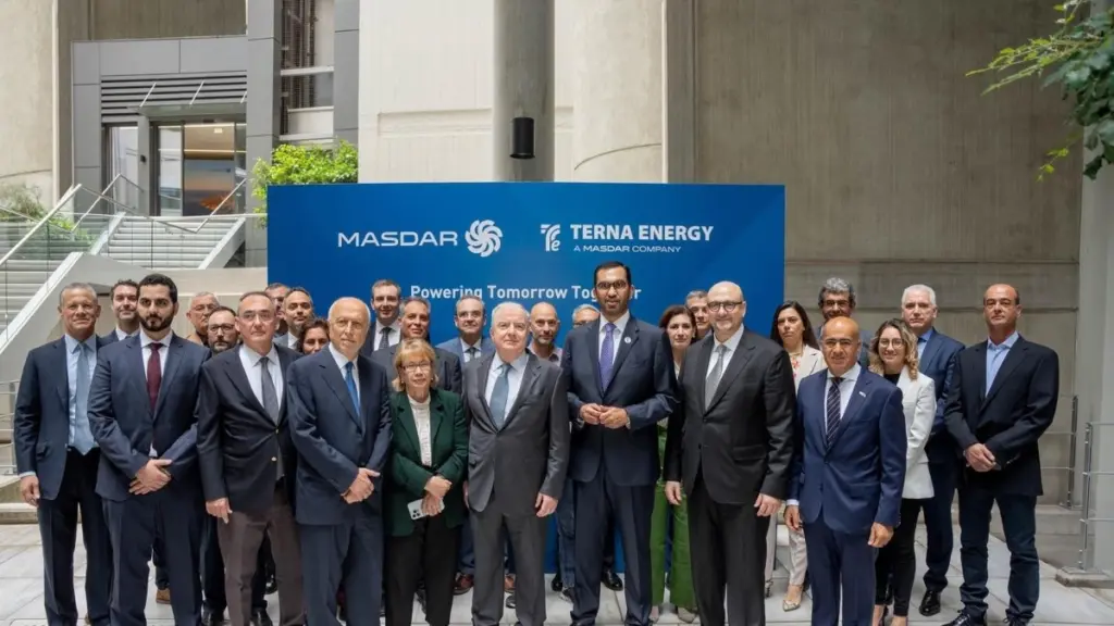 Η Masdar oδηγεί σε νέα εποχή ανάπτυξης την TEΡΝΑ ΕΝΕΡΓΕΙΑΚΗ