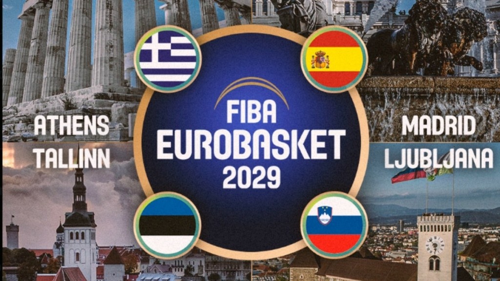 Στην Ελλάδα η διεξαγωγή ενός ομίλου του Eurobasket 2029