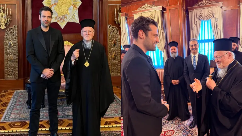 Ο Κωνσταντίνος Αργυρός συναντήθηκε με τον Οικουμενικό Πατριάρχη – Δείτε φωτογραφίες