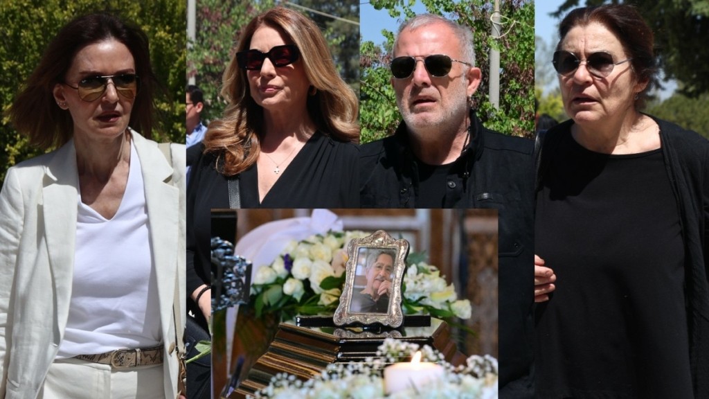 Νίκος Γαλανός: Πλήθος επωνύμων στο τελευταίο «αντίο» στον ηθοποιό (pics & vids)