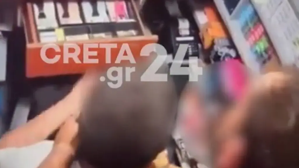 Ηράκλειο: Ένοπλη ληστεία σε περίπτερο – Ο δράστης απείλησε με μαχαίρι τον υπάλληλο και πήρε 200 ευρώ (βίντεο ντοκουμέντο)