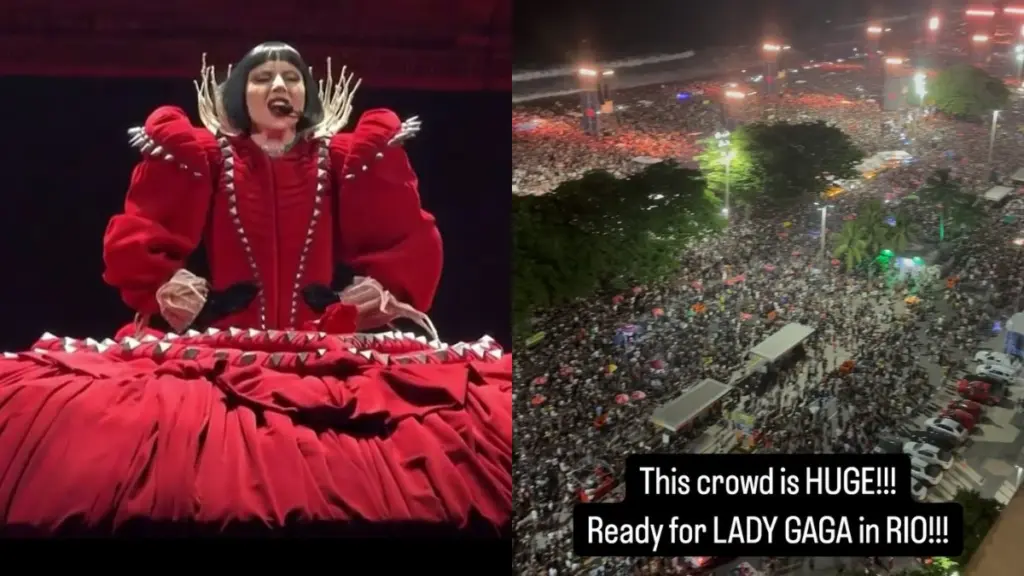 Χιλιάδες κόσμος στο Ρίο για την εμφάνιση της Lady Gaga – Ξεπέρασε και τη συναυλία της Madonna (vid)