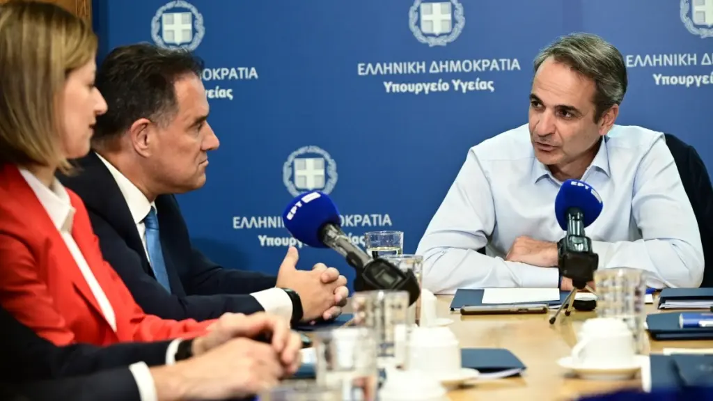 Μητσοτάκης στο Υπουργείο Υγείας: Νέος τηλεφωνικός αριθμός, 1566 για οποιαδήποτε απορία σχετικά με το ΕΣΥ