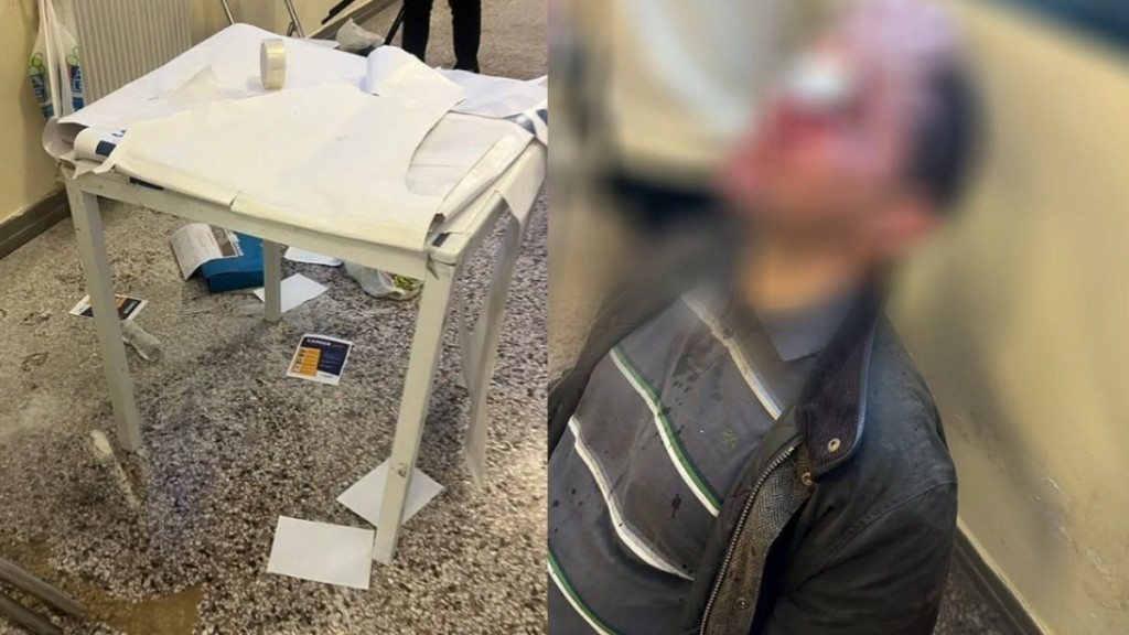 Επίθεση στη Νομική: «Σαρώνουν» τις κάμερες των παρακείμενων καταστημάτων οι Αρχές – Τα σενάρια για την προέλευση των δραστών