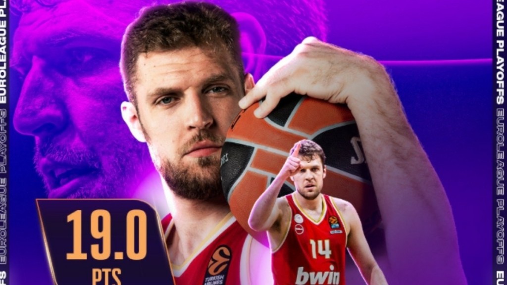 MVP των playoffs της Euroleague ο Σάσα Βεζένκοφ