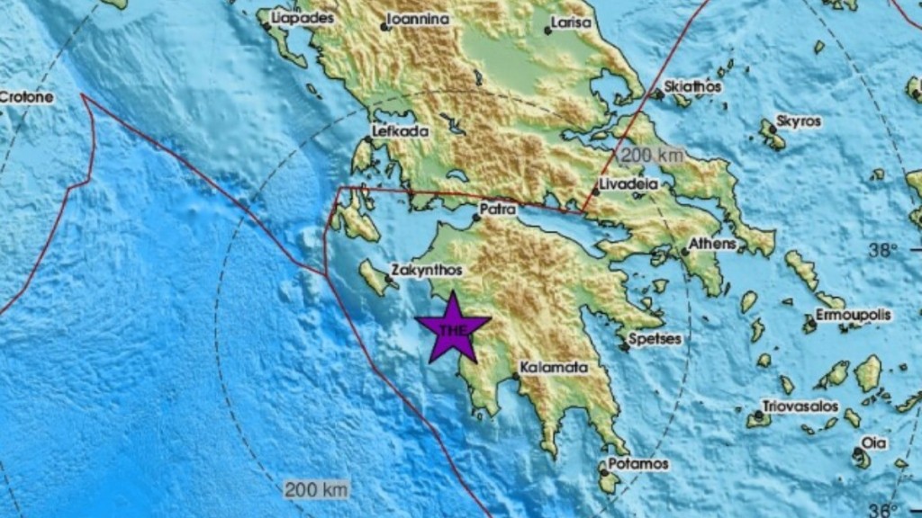 Ηλεία: Αναστάτωση από σεισμό 4,1 Ρίχτερ που δεν…έγινε