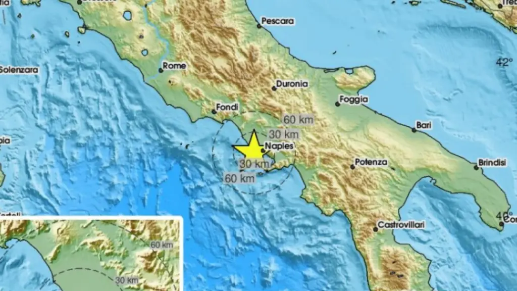 Σεισμός 4,4 Ρίχτερ έξω από την Νάπολη