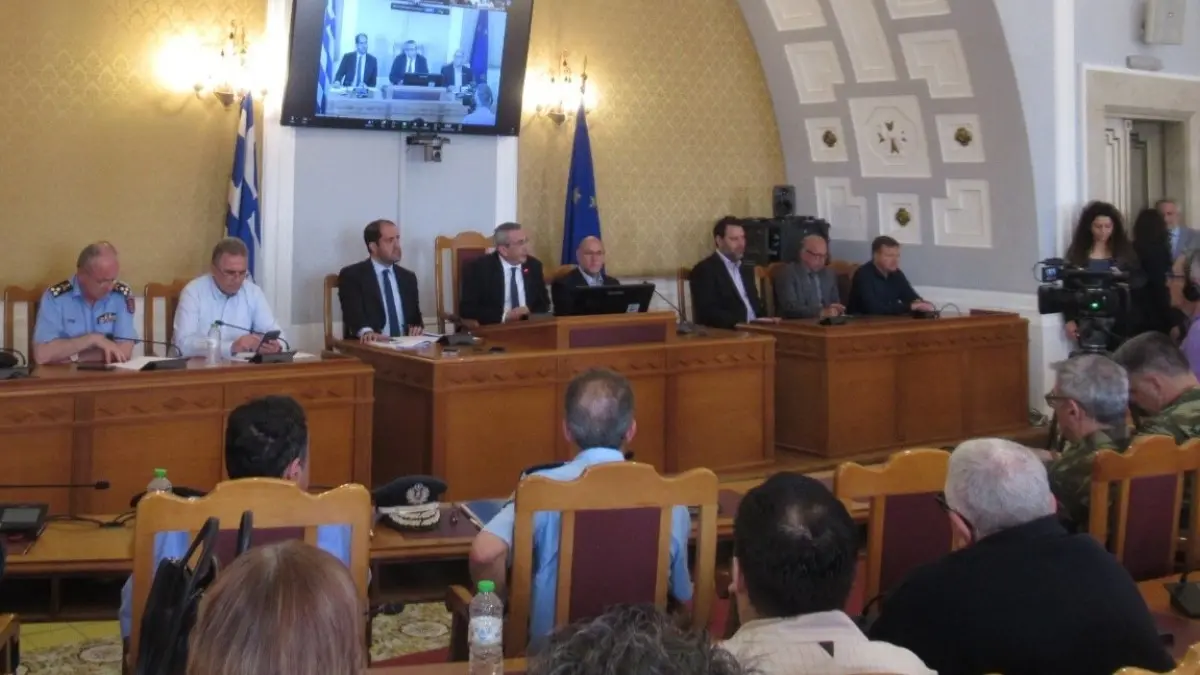 Ρόδος: Ευρεία σύσκεψη για την προετοιμασία της αντιπυρικής περιόδου
