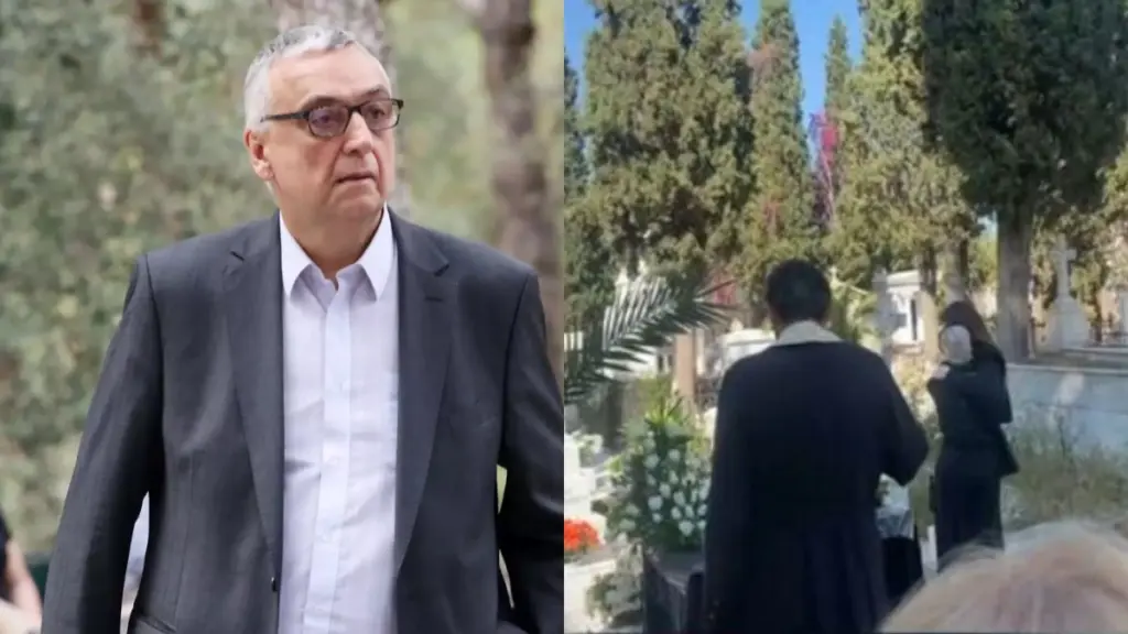 Δημήτρης Σούρας: Βαρύ το κλίμα στο 6μηνο μνημόσυνο – Τραγική φιγούρα η κόρη και η γυναίκα του