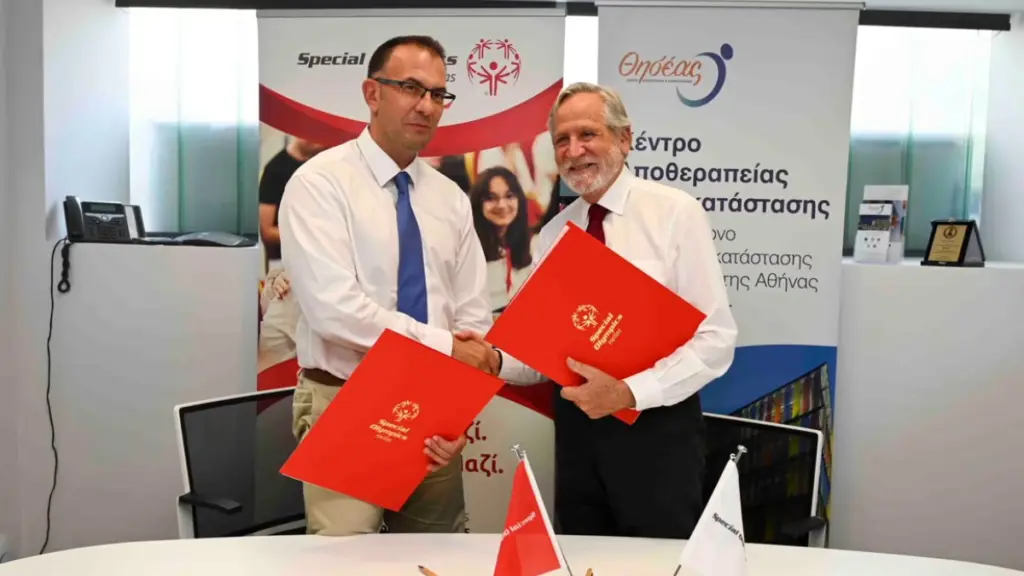 Συμφωνία Special Olympics Hellas και Κέντρου Αποθεραπείας & Αποκατάστασης ΘΗΣΕΑΣ για δωρεάν ιατρικές αξιολογήσεις των αθλητών