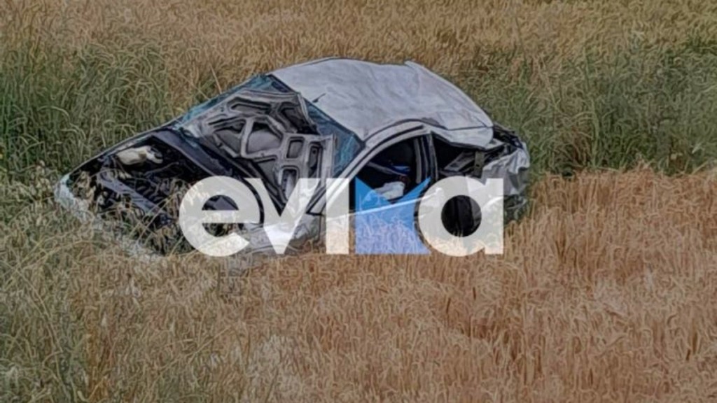 Εύβοια: Νεκρός 62χρονος σε τροχαίο – Το αυτοκίνητο του κατέληξε σε χωράφι (Βίντεο)
