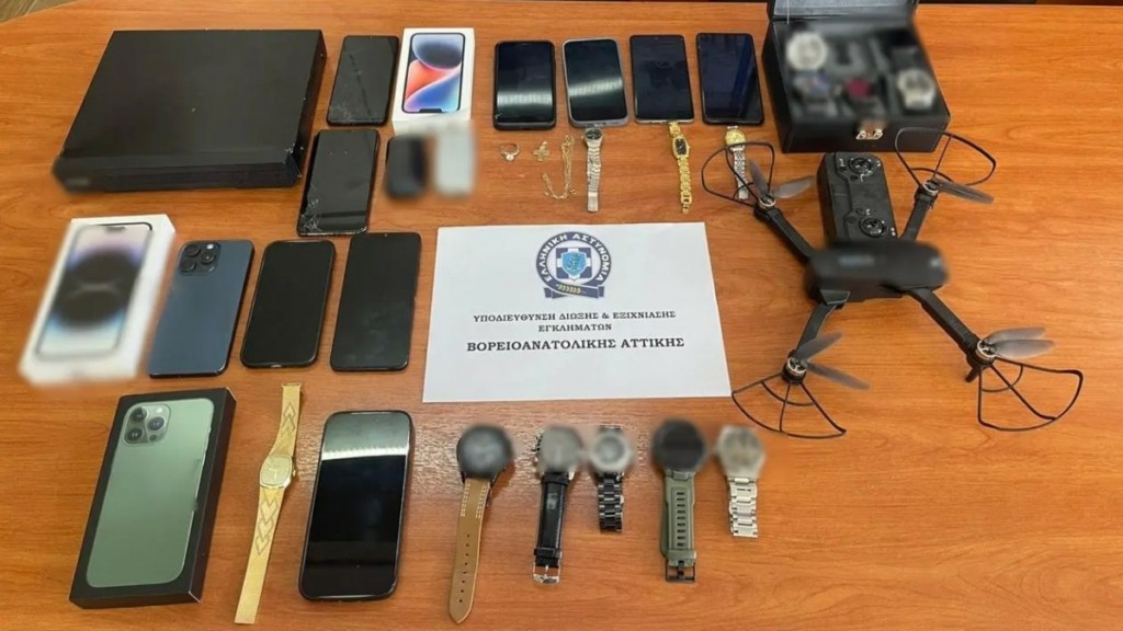 Χειροπέδες σε 4 μέλη σπείρας που διέπρατταν κλοπές – “Ρήμαζαν” σπίτια σε Αττική και Χαλκίδα