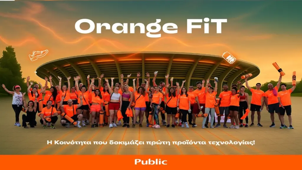 Orange FiT των Public: Η Κοινότητα που δοκιμάζει πρώτη προϊόντα τεχνολογίας! 