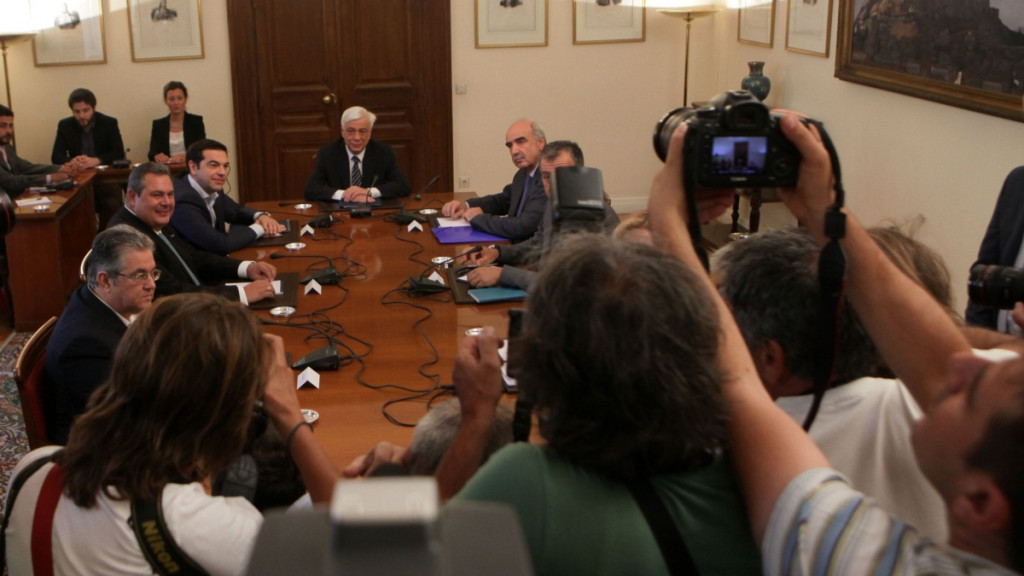 Τσίπρας: “Να δοθούν στη δημοσιότητα τα πρακτικά του Συμβουλίου των Πολιτικών Αρχηγών την επομένη του δημοψηφίσματος”