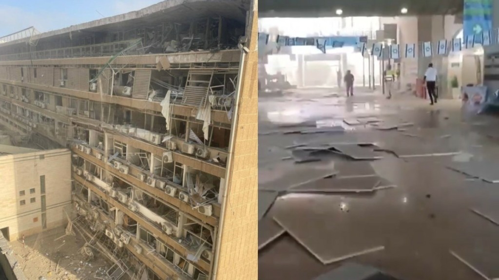 Νέο ιρανικό σφυροκόπημα στο Ισραήλ: Η στιγμή που πύραυλος χτυπά νοσοκομείο – Πάνω από 30 τραυματίες σε διάφορες περιοχές (βίντεο)