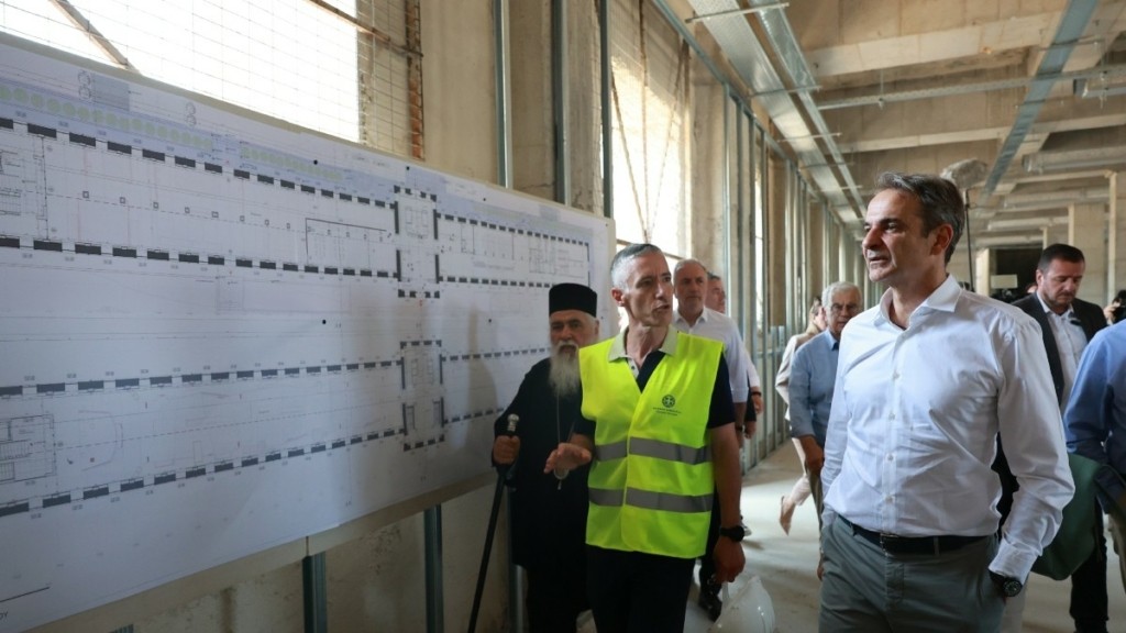 Επίσκεψη Μητσοτάκη στο Μητροπολιτικό Πάρκο Παύλου Μελά – “Αυτό αξίζει στους κατοίκους της δυτικής Θεσσαλονίκης”