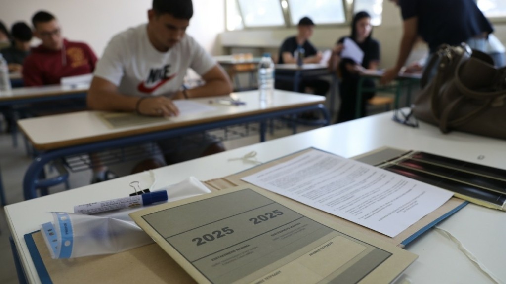 Πανελλαδικές 2025: Συνέχεια σήμερα για τα ΓΕΛ με Αρχαία Ελληνικά, Μαθηματικά και Βιολογία