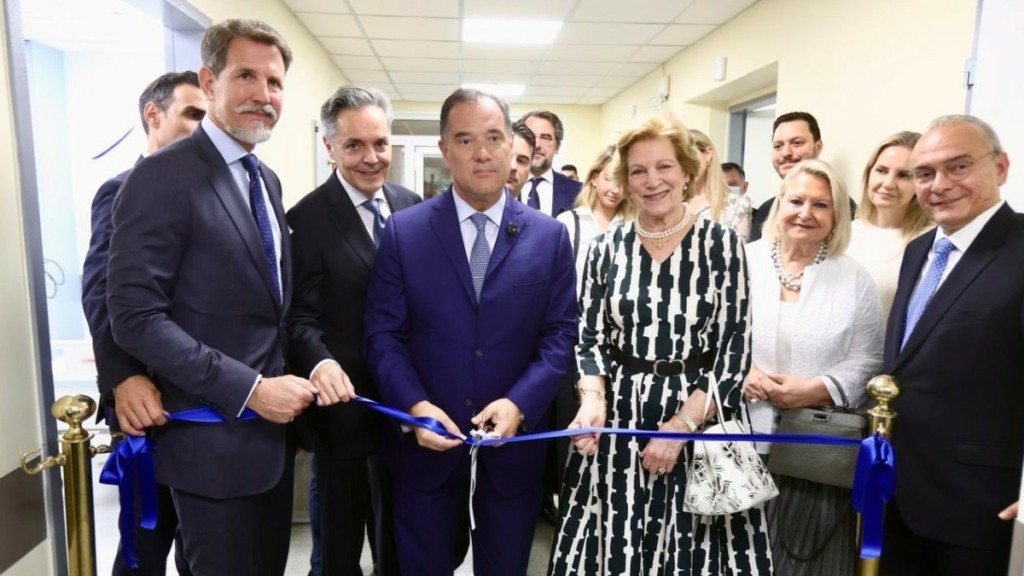 Αδ. Γεωργιάδης: Eγκαινίασε τις αίθουσες βραχείας νοσηλείας ογκολογικών ασθενών στον «Ευαγγελισμό»