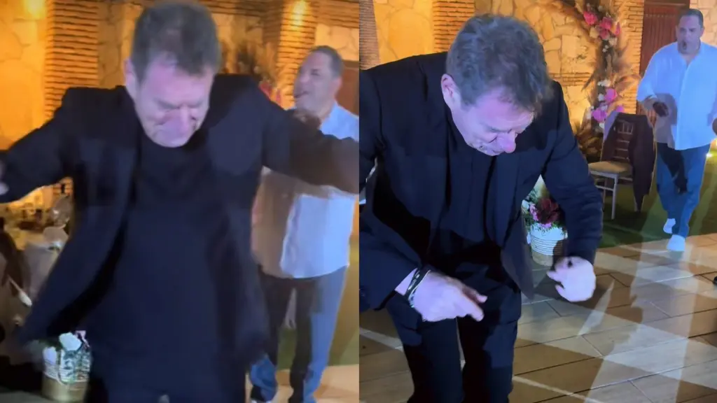 Άγγελος Διονυσίου: Το ζεϊμπέκικο στον γάμο του αδελφού του με τραγούδι του πατέρα τους (vid)