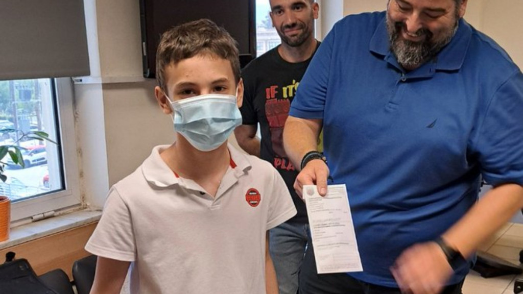 Ο μικρός Χρήστος έκανε το όνειρό του πραγματικότητα – Έγινε αστυνομικός για μια ημέρα