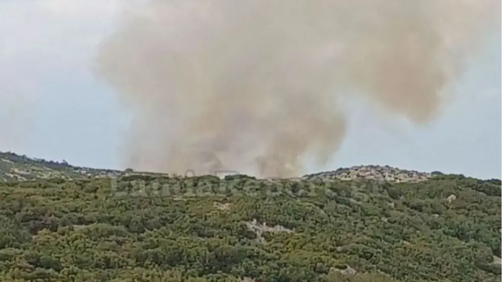 Φωτιά στο όρος Όθρυς στη Φθιώτιδα – Σηκώθηκαν εναέρια μέσα