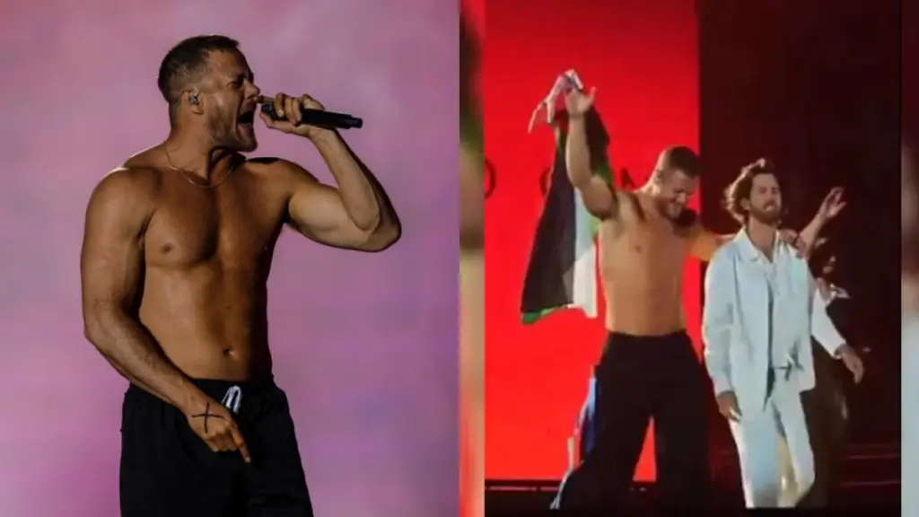 Imagine Dragons: Σήκωσαν σημαία της Παλαιστίνης στο τέλος της συναυλίας τους – Δείτε βίντεο