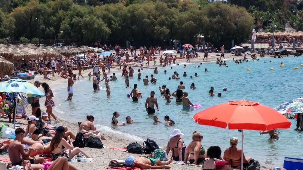 Στον «φούρνο» η χώρα την Τρίτη 24/6 – Ξεπέρασε τους 37 °C η μέγιστη θερμοκρασία
