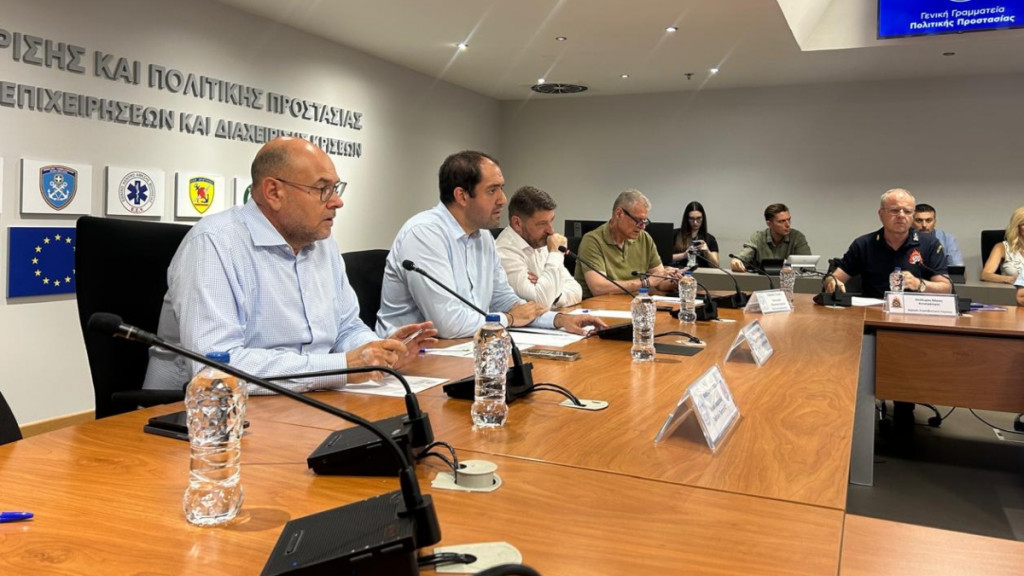 Υπουργείο Πολιτικής Προστασίας: Ευρεία σύσκεψη υπό τον Κεφαλογιάννη για τις καιρικές συνθήκες των επόμενων ημερών