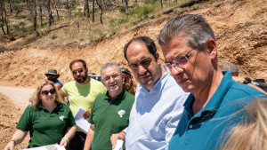 Κεφαλογιάννης: Αυτοψία σε κρίσιμα έργα πρόληψης δασικών πυρκαγιών στον Κυθαιρώνα