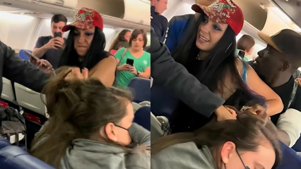 Χαμός σε πτήση της Southwest Airlines – Μεθυσμένη γυναίκα επιτέθηκε σε συνεπιβάτιδά της (vid)