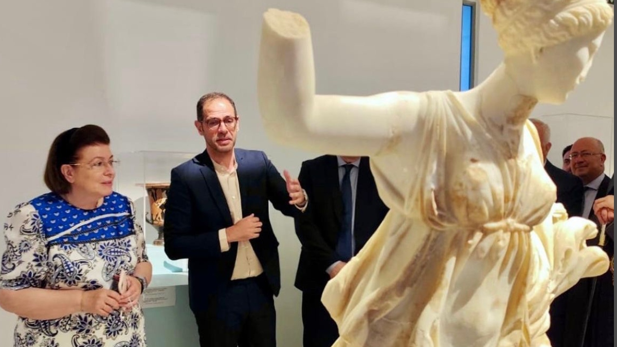 Λίνα Μενδώνη: «Το Αρχαιολογικό Μουσείο της Θήρας είναι το 27ο μουσείο που παραδίδουμε μέσα σε 6 χρόνια»