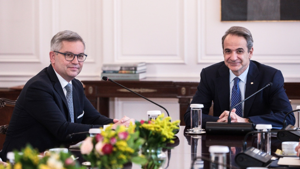Κ. Μητσοτάκης: Συναντάται αύριο με τον επίτροπο Εσωτερικών Υποθέσεων και Μετανάστευσης Magnus Brunner