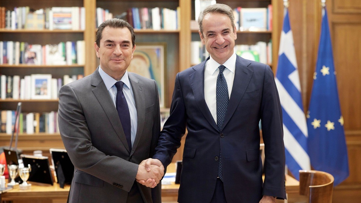 Μητσοτάκης: Συνάντηση με τον Κώστα Σκρέκα – Τον συνεχάρη για την εκλογή ως νέου Γραμματέα της Πολιτικής Επιτροπής της ΝΔ
