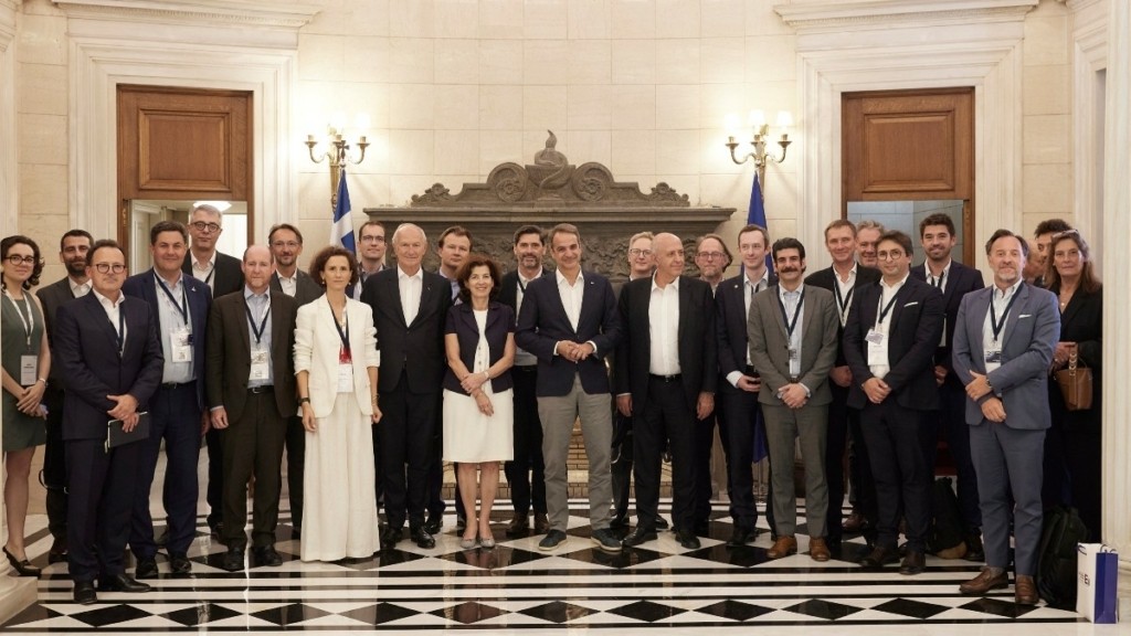 Κυριάκος Μητσοτάκης: Συναντήθηκε με αντιπροσωπεία του μεγαλύτερου γαλλικού επιχειρηματικού δικτύου MEDEF