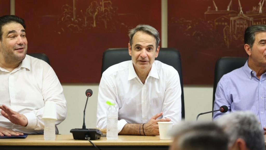 Κυριάκος Μητσοτάκης: Συναντήθηκε με επτά Δημάρχους της Δυτικής Θεσσαλονίκης