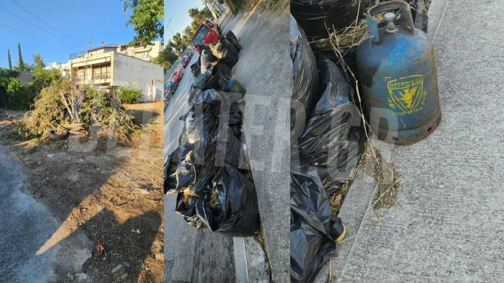 Εικόνες ντροπής απέναντι από τον σταθμό Νερατζιώτισσας – Κίνδυνος φωτιάς εν μέσω καύσωνα (Εικόνες)